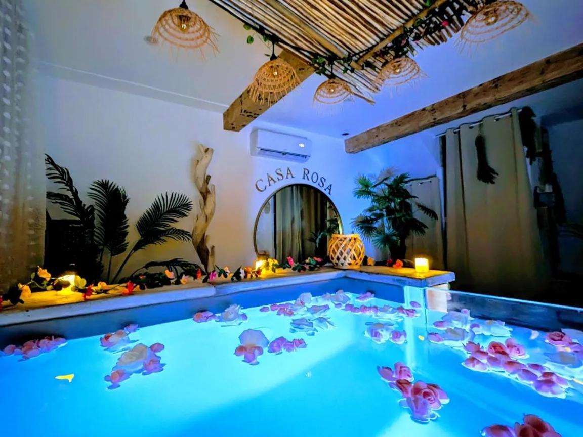Casa Rosa, Un Petit Cocon Catalan Villa Ortaffa Luaran gambar
